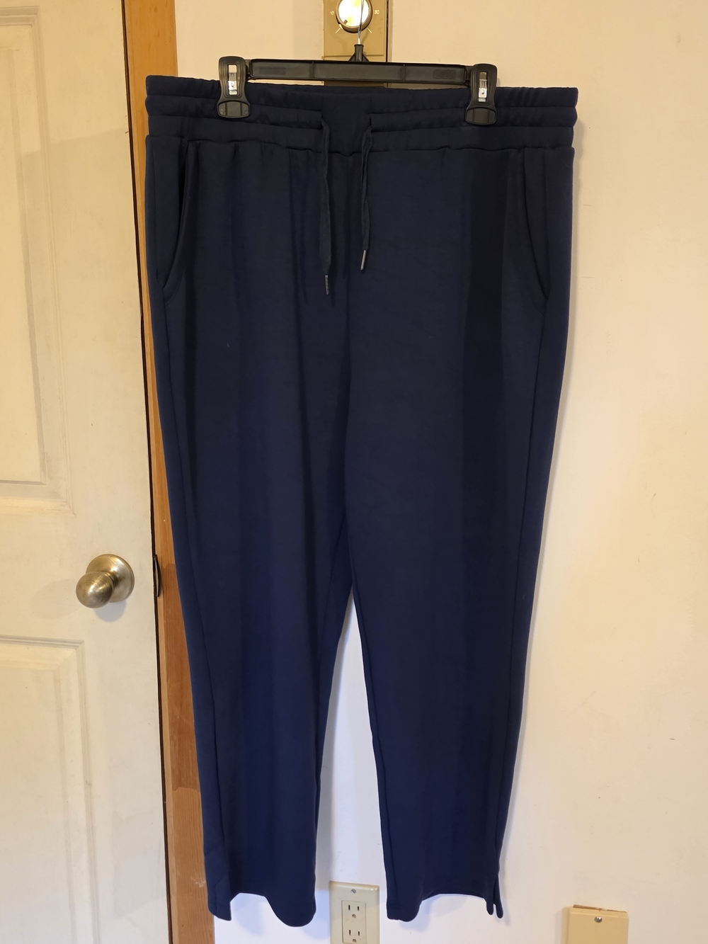Tribal Navy Drawstring Track Joggers